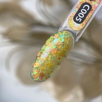 Гель-лак ART Confetti №005, 6 мл TPO free